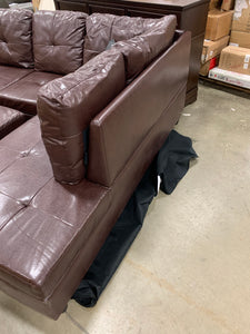 3 piece Sectional Sofa Set with Ottoman