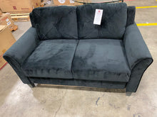 Load image into Gallery viewer, Ibiza 57.9&quot; Flared Arm Loveseat Black
