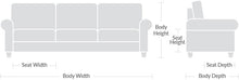 Load image into Gallery viewer, Murray Power Reclining Sofa with Headrest
