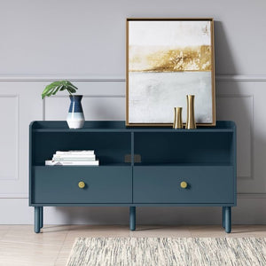 Wiley Media Cabinet Blue(437)