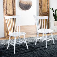 Load image into Gallery viewer, Riley White Wood Dining Chair (Set of 2) #769HW

