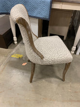 Load image into Gallery viewer, Wingback animal print dining chair
