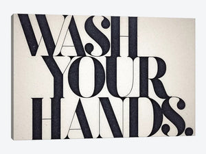 Wash Your Hands - Canvas Print (SB955)