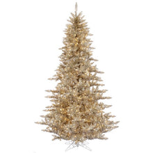Load image into Gallery viewer, 6.5 Champagne Fir Artificial Christmas Tree #2191HW
