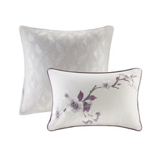 Load image into Gallery viewer, 7 Piece Duvet Cover Set, Purple,  King/California King #676HW
