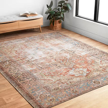 Load image into Gallery viewer, Skye Oriental Terracotta Area Rug 3399RR
