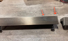 Load image into Gallery viewer, Gray Rosen 2 Drawer Nightstand *AS IS #1064HW
