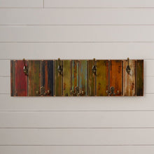 Load image into Gallery viewer, Freida 7 Hook Wall Mounted Coat Rack Multicolor(1318)
