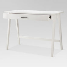 Load image into Gallery viewer, Paulo Wood Writing Desk with Drawers White(1349)
