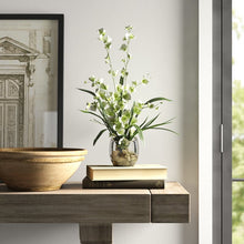 Load image into Gallery viewer, Liquid Illusion Dancing Lady Silk Orchids Floral Arrangements in Vase 251 DC
