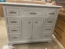 Load image into Gallery viewer, Darry 42&quot; Single Bathroom Vanity Set Light Gray #1889HW - Out Of Box

