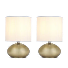 Load image into Gallery viewer, Julissa 9” Table Lamp Set of 2 in Brass #5512
