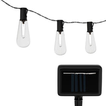 Load image into Gallery viewer, Alessia 14.5&#39; Outdoor LED Solar Powered 10 - Bulb Standard String Light 281DC
