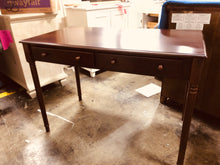 Load image into Gallery viewer, 2 drawer 4 Leg Desk
