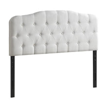 Load image into Gallery viewer, Barksdale Queen Upholstered Panel Headboard Ivory #184HW
