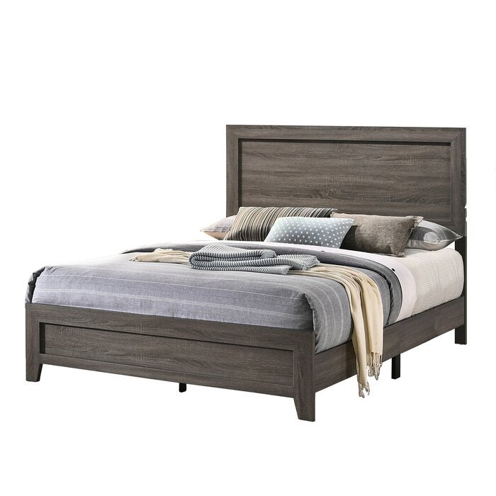 Ferebee Panel Bed Gray Brown King(793)