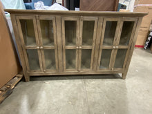 Load image into Gallery viewer, Claire 70&quot; Wide Acacia Wood Sideboard Weathered Gray
