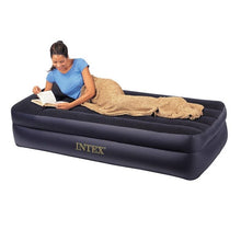 Load image into Gallery viewer, Pillow Rest 16.5&quot; Twin Air Mattress with Electric Pump #248HW
