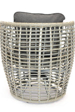 Load image into Gallery viewer, Outdoor Dining Set with Table, Grey Cushions #624HW
