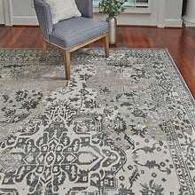 Load image into Gallery viewer, Centenno Rug Collection, Heriz Gray #12NT
