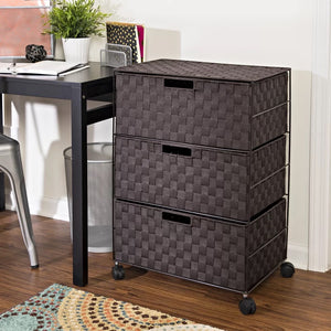 3 Drawer Storage Chest Espresso 236CDR