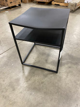 Load image into Gallery viewer, Glasgow Metal End Table Black AS IS(1187)
