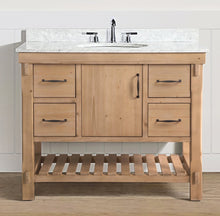 Load image into Gallery viewer, Marina 42" Bathroom Vanity Driftwood Finish AS IS
