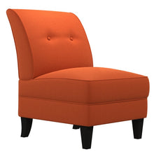 Load image into Gallery viewer, Klein Slipper Chair - Orange 100% Polyester - #100CE
