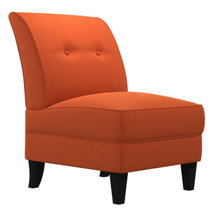Klein Slipper Chair - Orange 100% Polyester - #100CE