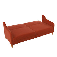 Load image into Gallery viewer, Joy 77&quot; Round Arm Sleeper Burned Orange #354HW
