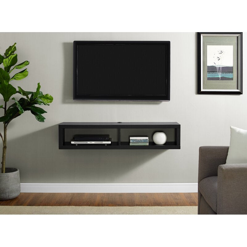 Modica Floating TV Stand For TVs Up To 60” Color Black #47HW