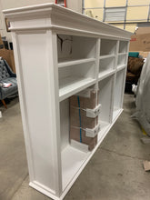 Load image into Gallery viewer, White Solid Wood Bookcase AS IS
