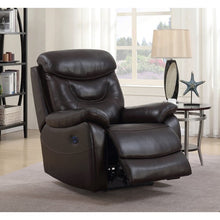 Load image into Gallery viewer, Hurdland Leather Power Recliner Brown
