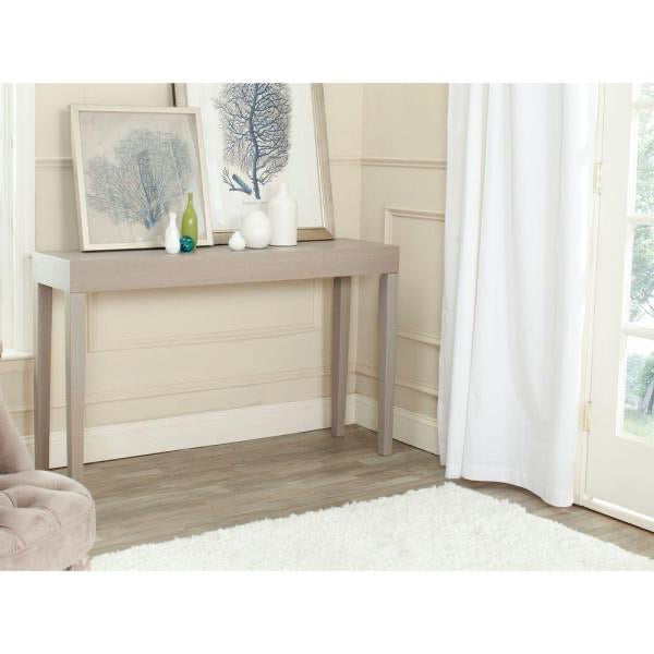 Kayson Lacquer Console Table - Grey(1563)