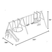 Load image into Gallery viewer, Rosemead Swing Set #752HW
