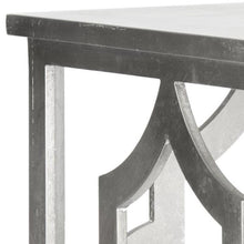 Load image into Gallery viewer, Milo Silver Leaf Trellis End Table #509HW
