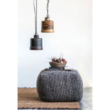 Load image into Gallery viewer, Natoli 24&quot; Wool Square Pouf - #80CE
