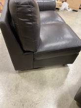 Load image into Gallery viewer, Barnabas 107&quot; W Symmetrical Corner Sectional Brown
