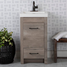 Load image into Gallery viewer, Sandtoft 19" Single Bathroom Vanity Set #298HW

