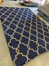 Load image into Gallery viewer, Studio by Brown Jordan Indoor/Outdoor Rug, Tremont Trellis 8’8”x 13’ #8NT
