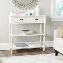 Load image into Gallery viewer, Salem White Country Console Table
