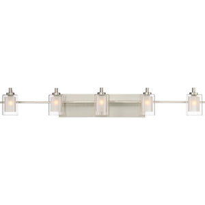 Aldrich 5-Light Vanity Light Brushed Nickel(1161)