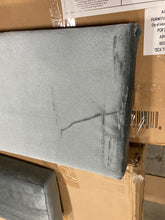 Load image into Gallery viewer, Jennie Tufted Upholstered Low Profile Platform Bed Gray Queen AS IS 3443RR
