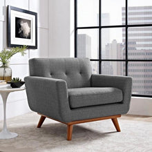 Load image into Gallery viewer, Engage Upholstered Armchair in Gray(905)

