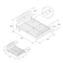Load image into Gallery viewer, Bushwick Platform Bed - Queen - Black - #13CE
