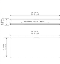 Load image into Gallery viewer, ClosetMaid Modular Closet System Shelf and Clothes Hanging Rod Kit Taupe Set of 2 #1563HW
