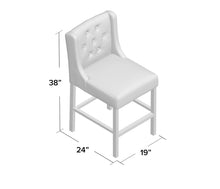 Load image into Gallery viewer, Sixtine Counter Stool-French Beige #4721
