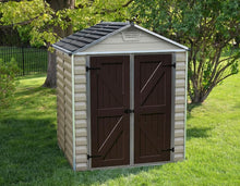 Load image into Gallery viewer, SkyLight 6 ft. x 5 ft.  Tan Storage Shed *AS-IS* MRM2080
