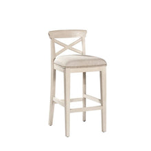 Load image into Gallery viewer, Hillsdale Furniture  Bayview Non-Swivel Bar Stool, White, 30&quot; (set of 2) 2008CDR
