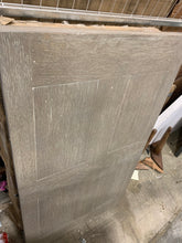 Load image into Gallery viewer, Extendable Solid Wood Dining Table Gray Natural
